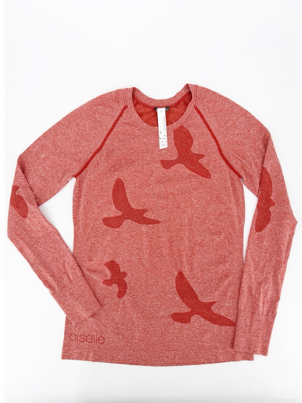 Oiselle Flyte Gaiter Long Sleeve Running Shirt Large